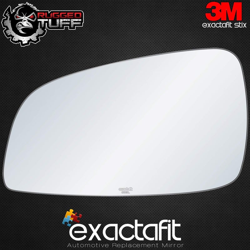 Rugged TUFF Driver Side Mirror Glass Compatible with 2008-2012 Chevrolet Malibu, 2007-2009 Saturn Aura Left Door Mirrors exactafit 8313L - Image 3